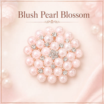 Shae’s Creation Pearl Bloom Brooches