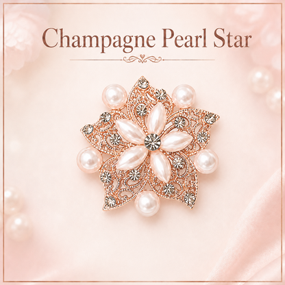 Shae’s Creation Pearl Bloom Brooches